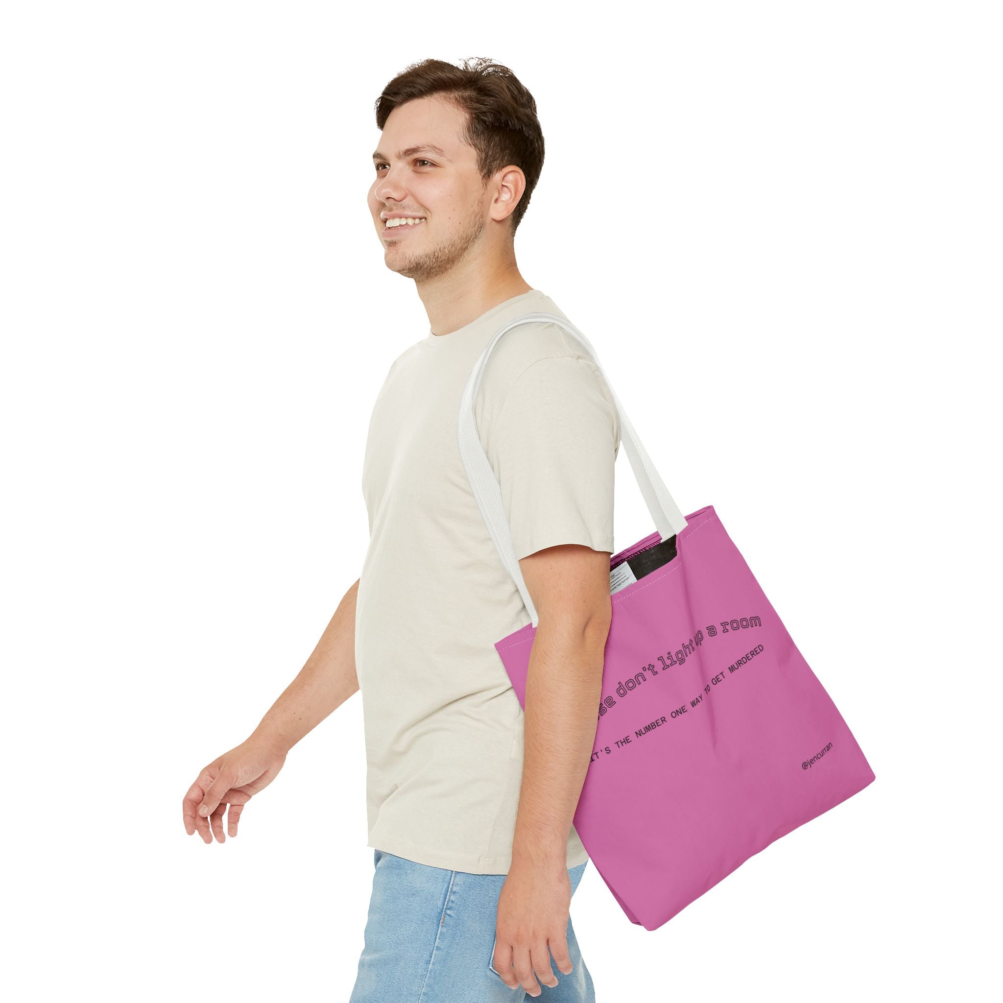 Stay Alive Tote - Pink