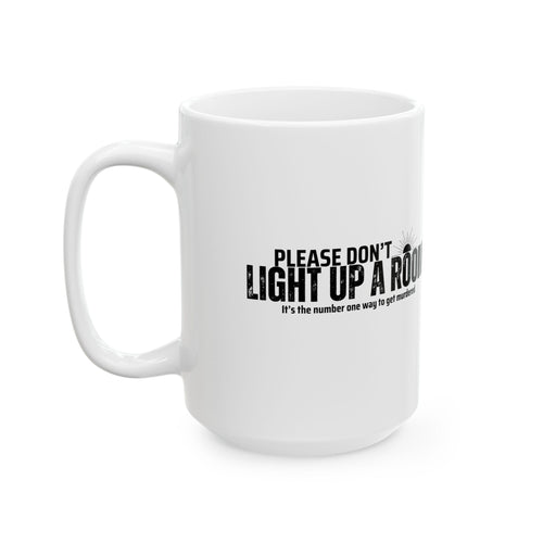 Stay Alive - White Ceramic Mug (11oz, 15oz)