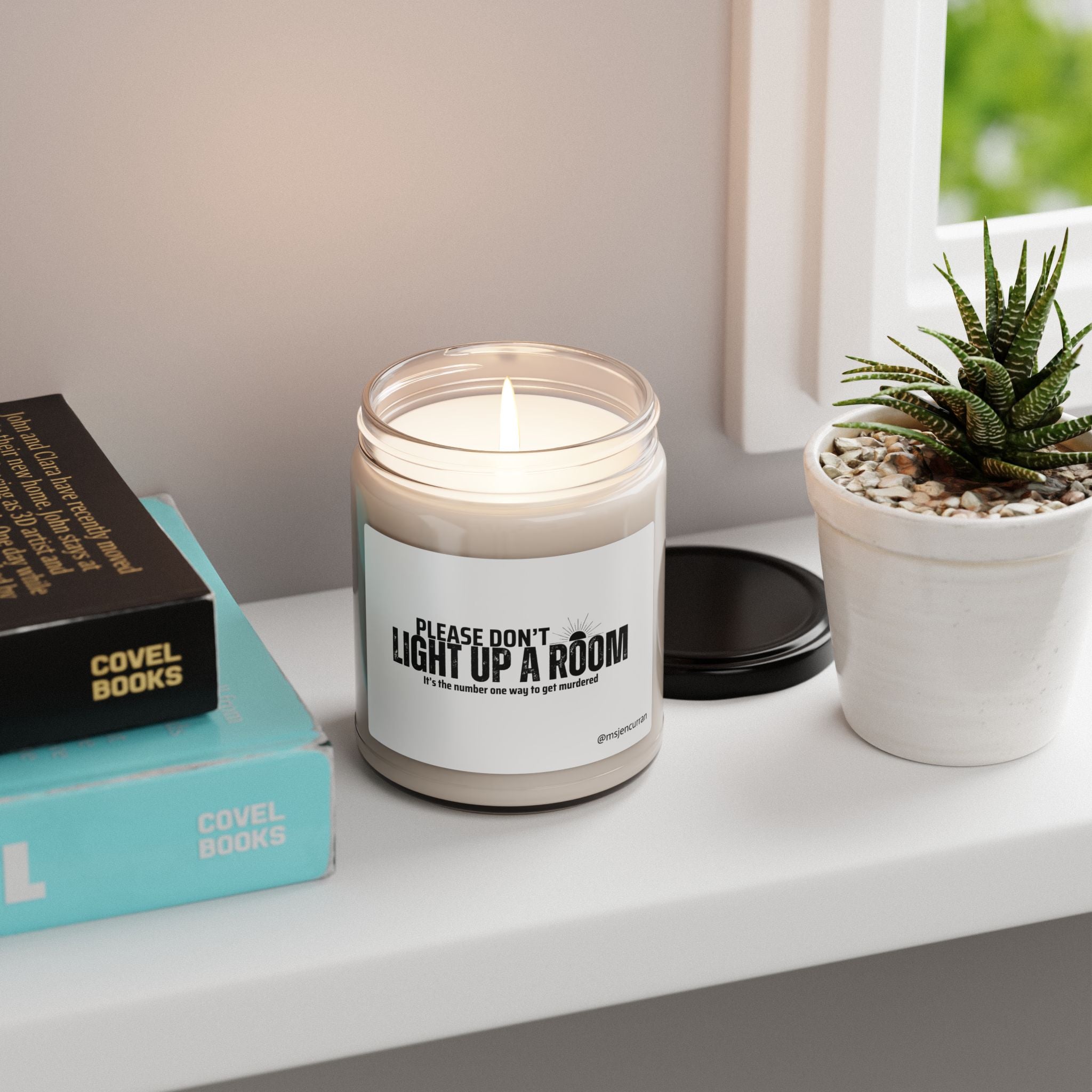 Stay Alive Scented Soy Candle — 9oz