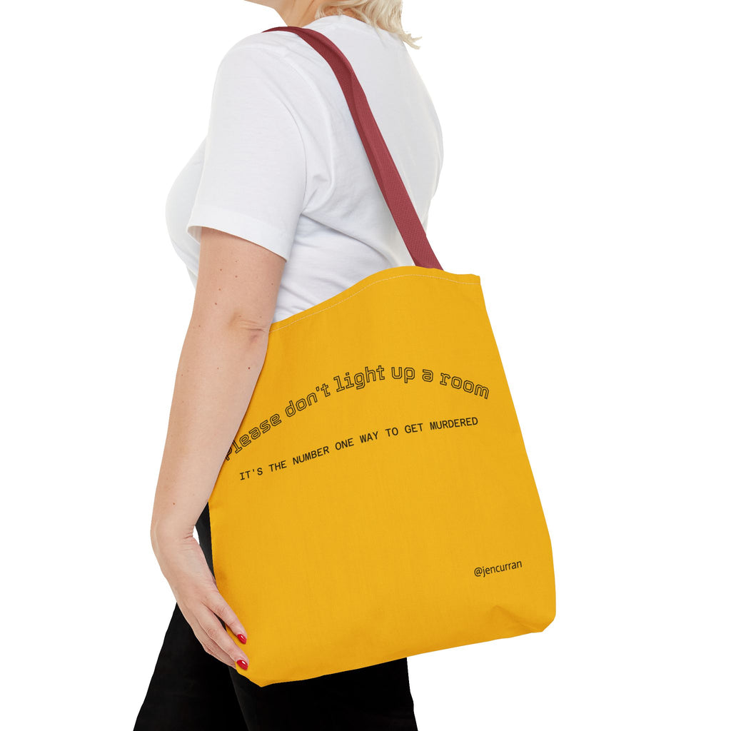 Stay Alive Tote - Yellow