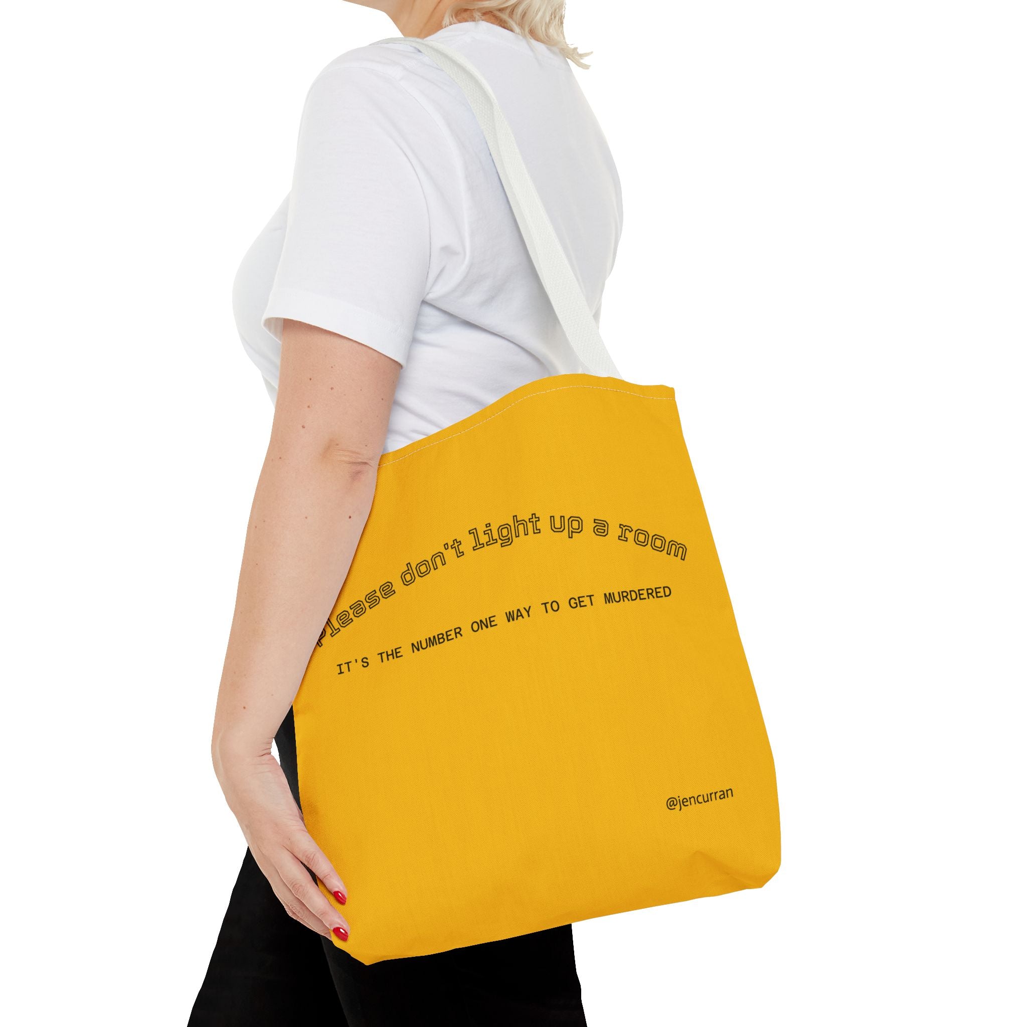 Stay Alive Tote - Yellow