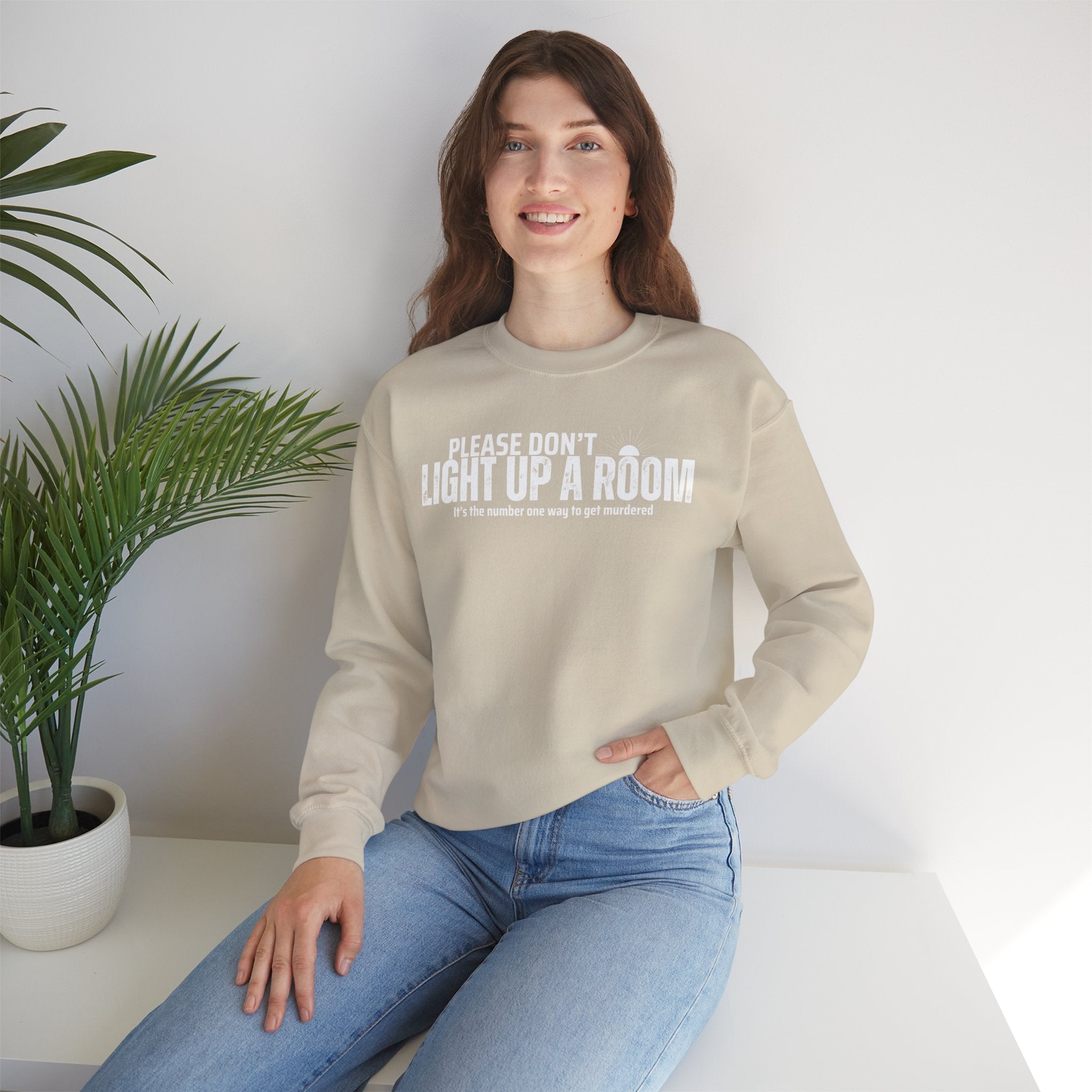 Stay Alive Crewneck Sweatshirt – Color