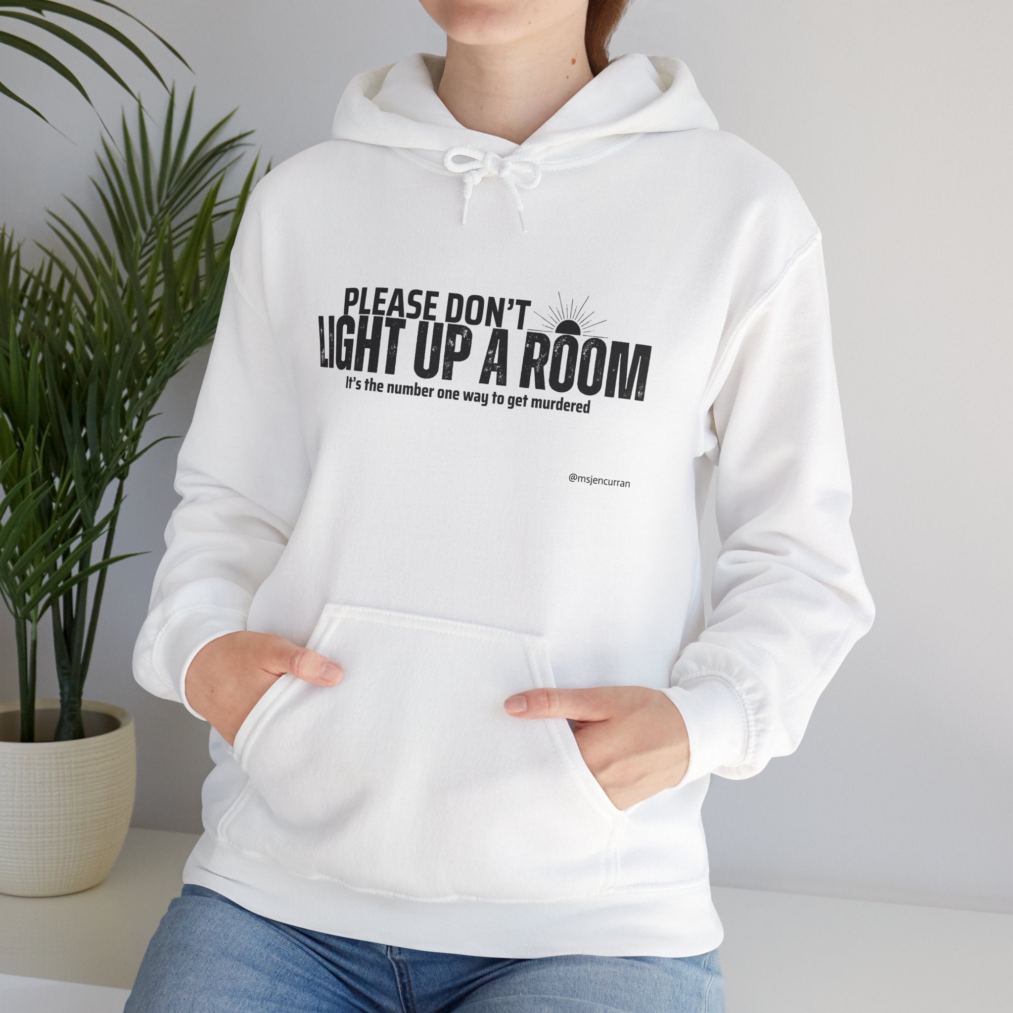 Stay Alive Hoodie - White