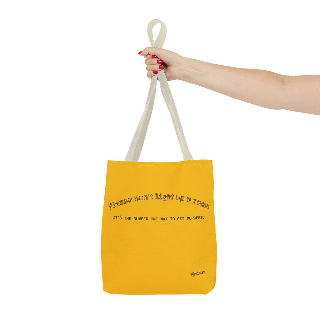 Stay Alive Tote - Yellow
