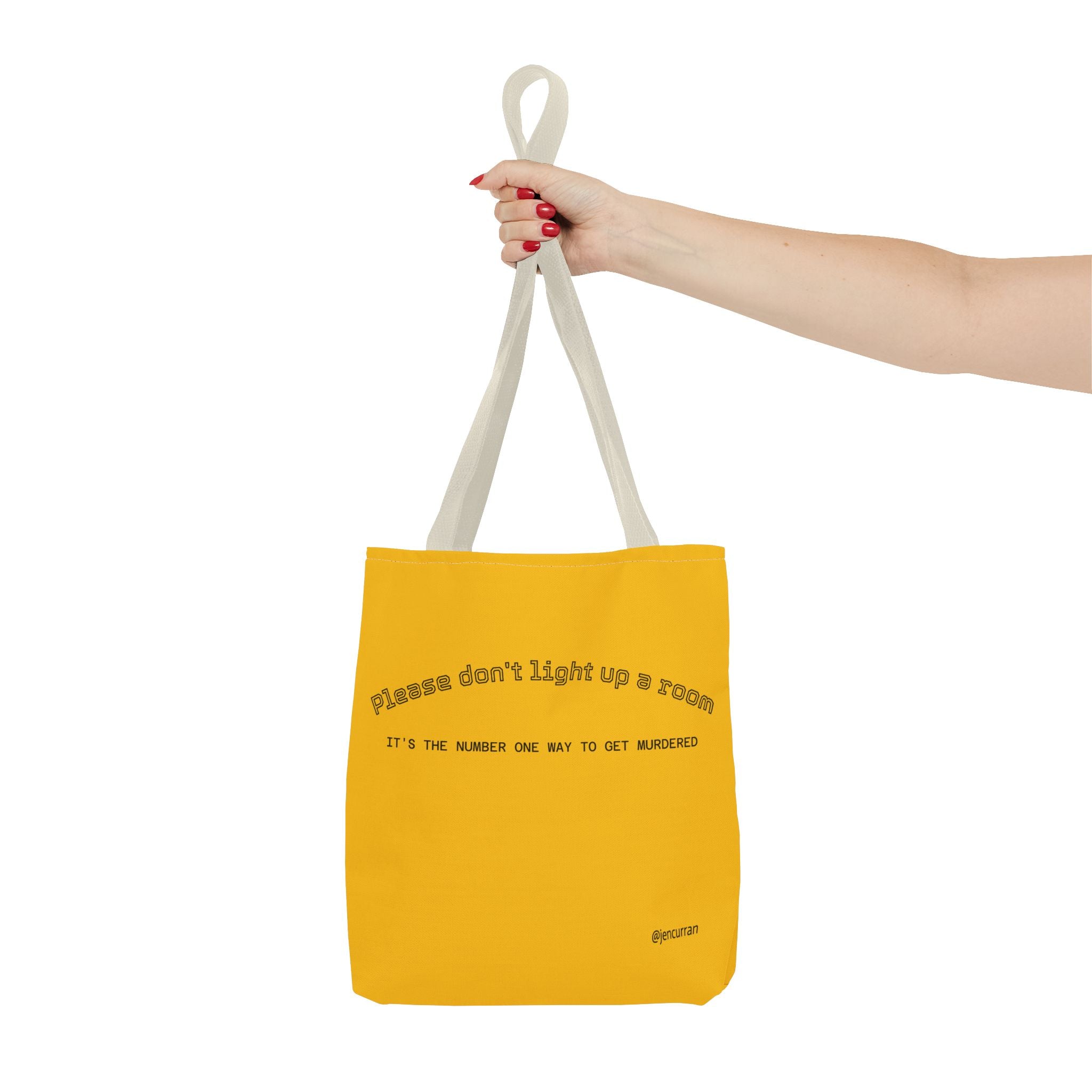 Stay Alive Tote - Yellow