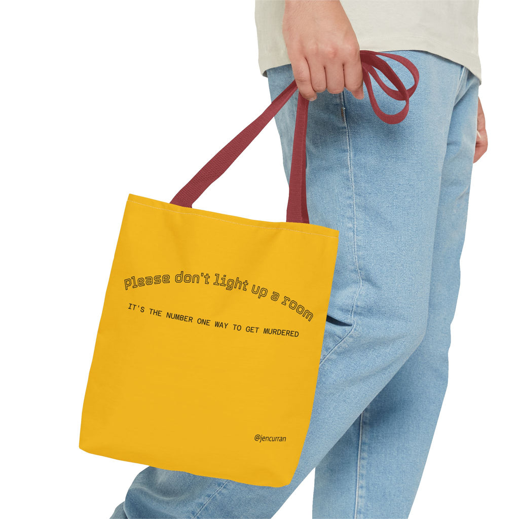 Stay Alive Tote - Yellow