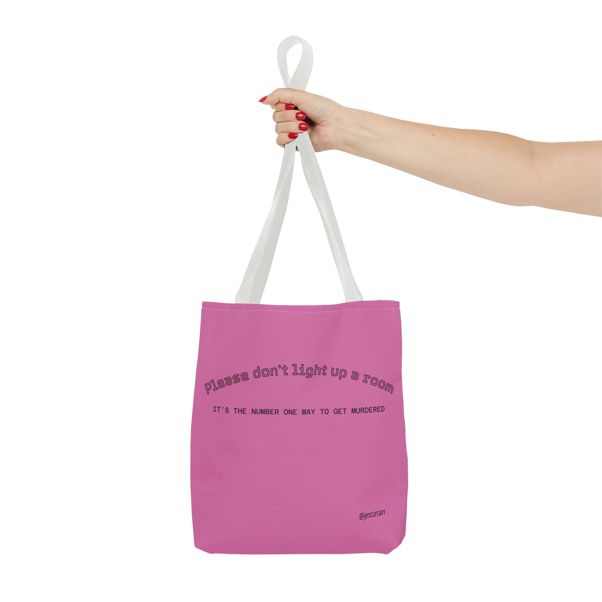 Stay Alive Tote - Pink