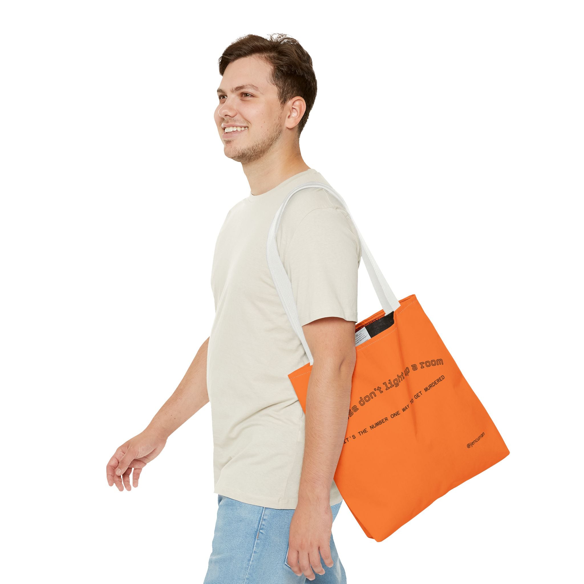 Stay Alive Tote - Orange
