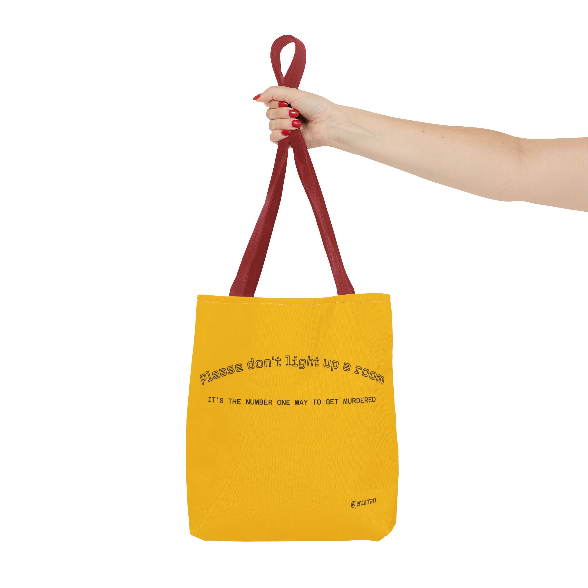 Stay Alive Tote - Yellow