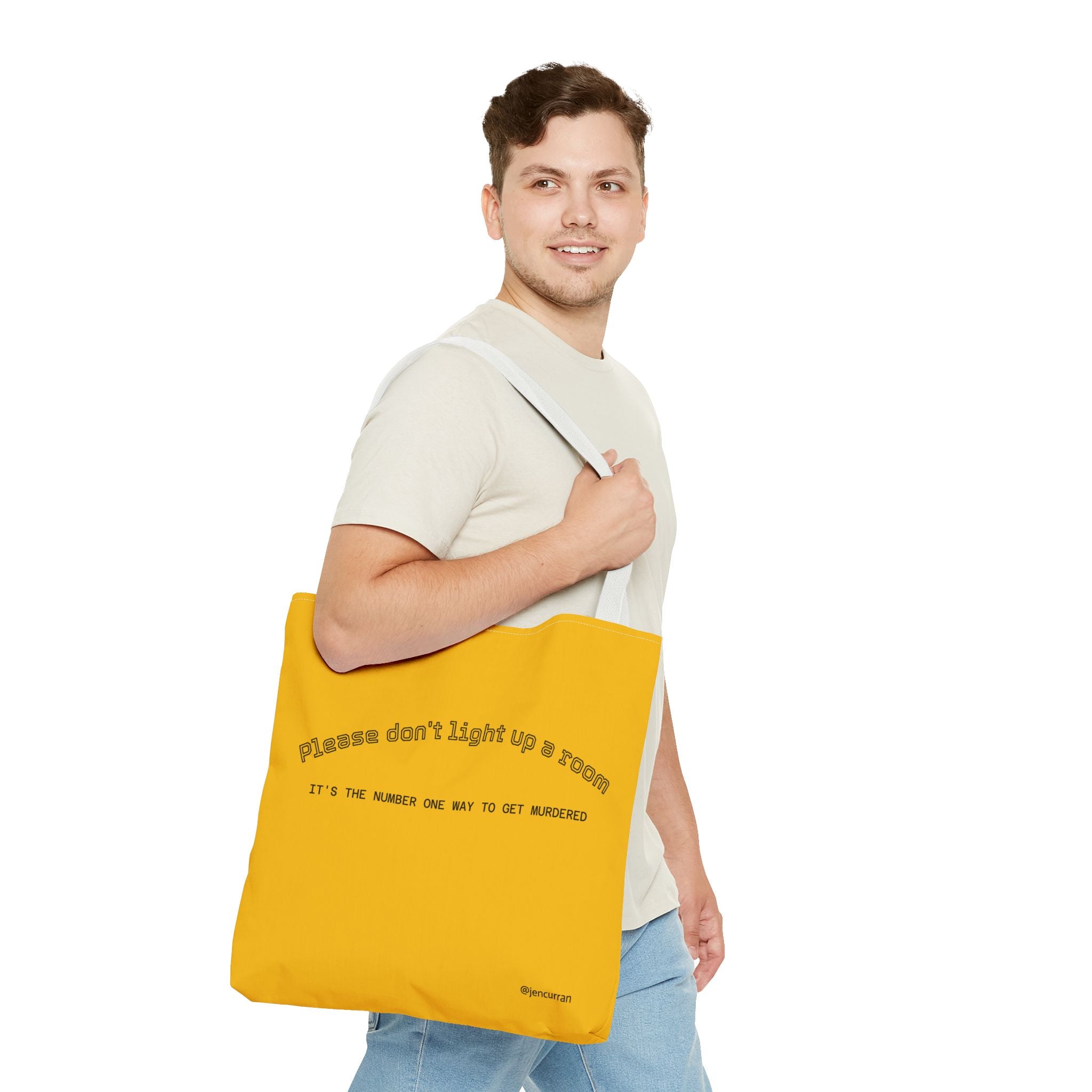 Stay Alive Tote - Yellow