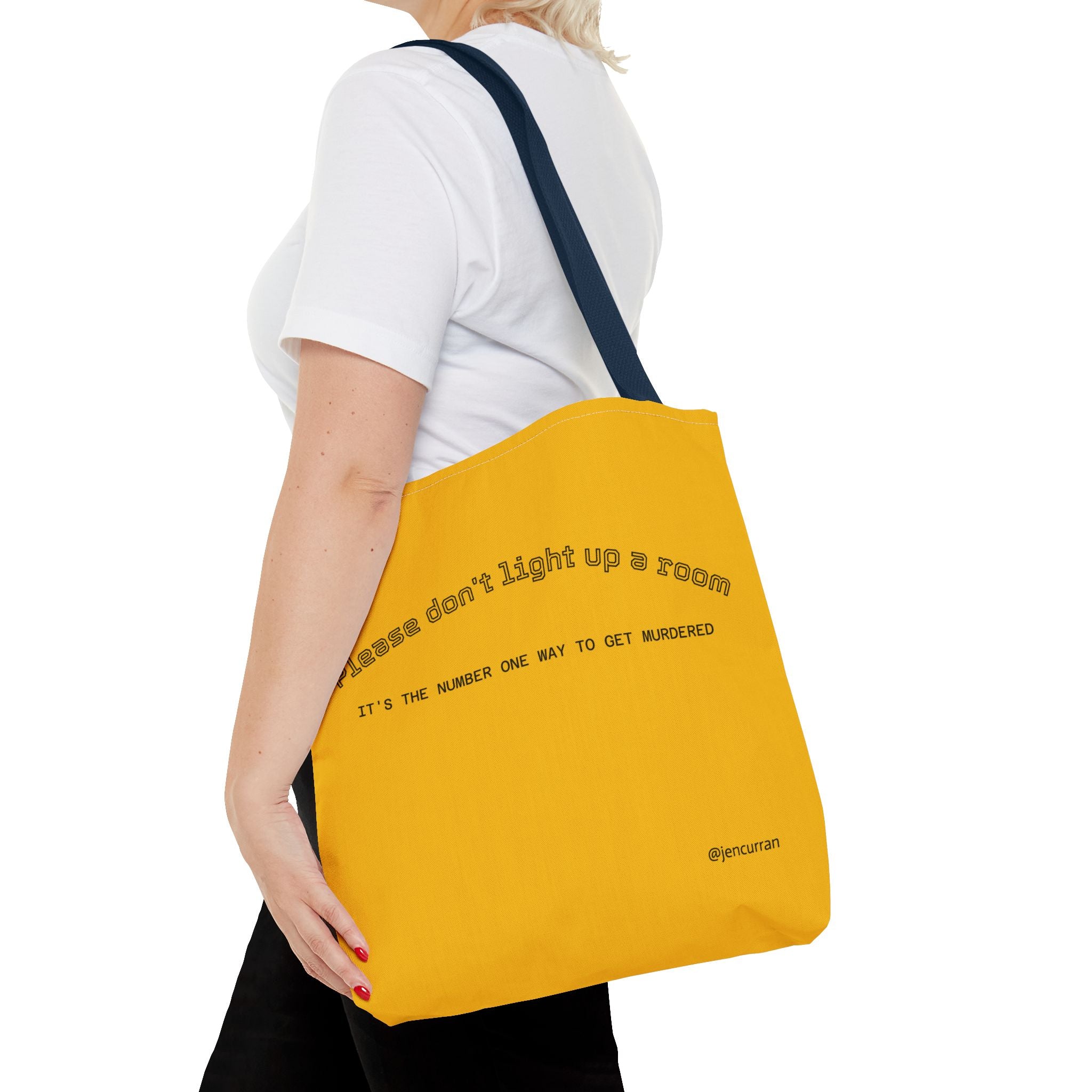 Stay Alive Tote - Yellow