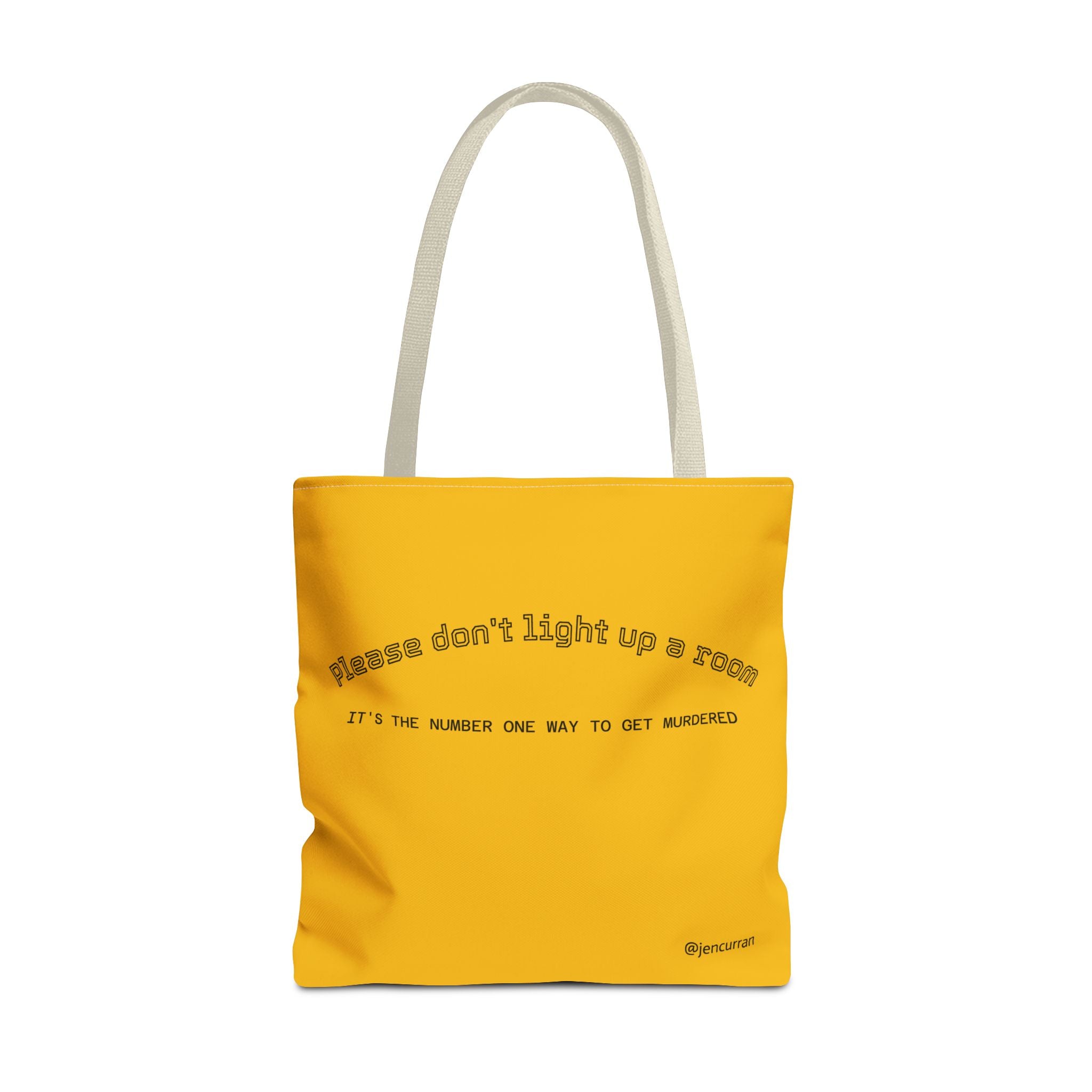 Stay Alive Tote - Yellow
