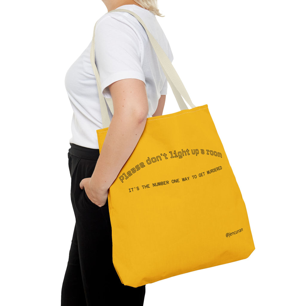 Stay Alive Tote - Yellow