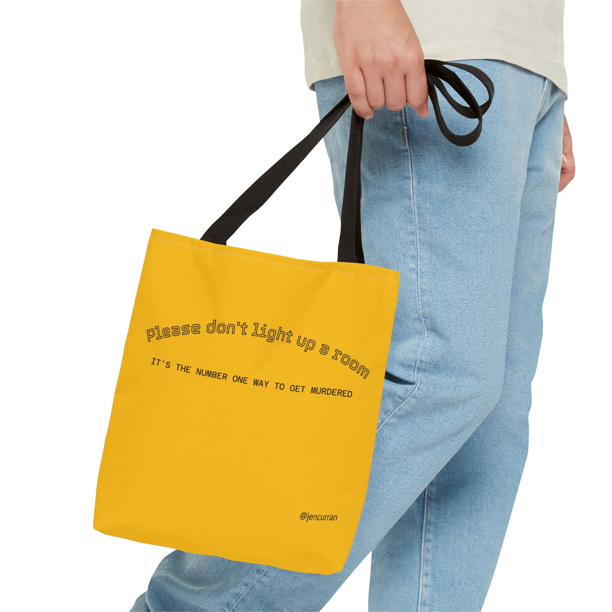 Stay Alive Tote - Yellow