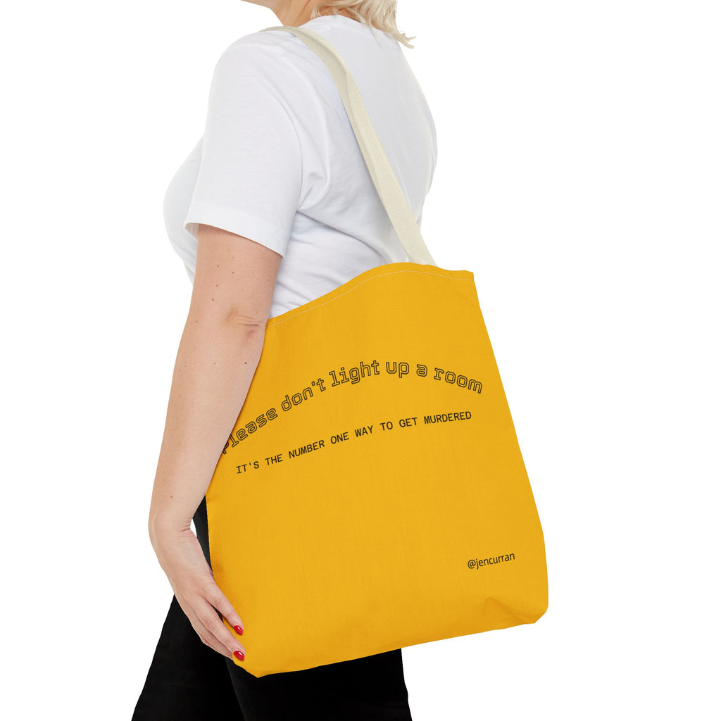 Stay Alive Tote - Yellow