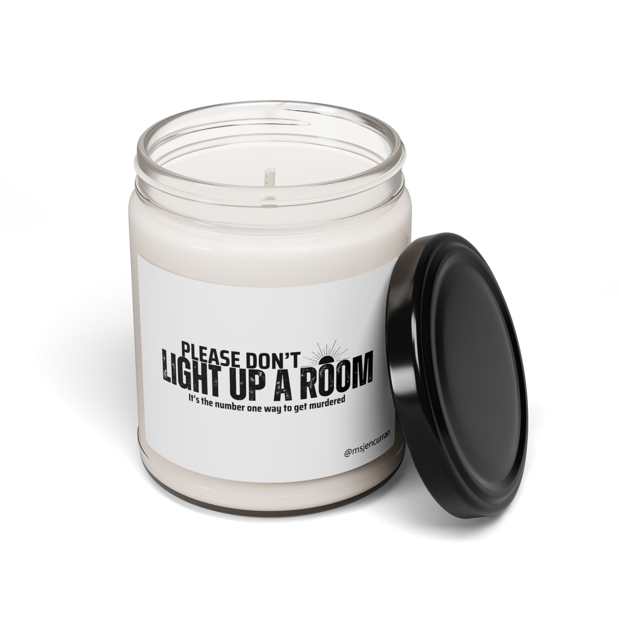 Stay Alive Scented Soy Candle — 9oz