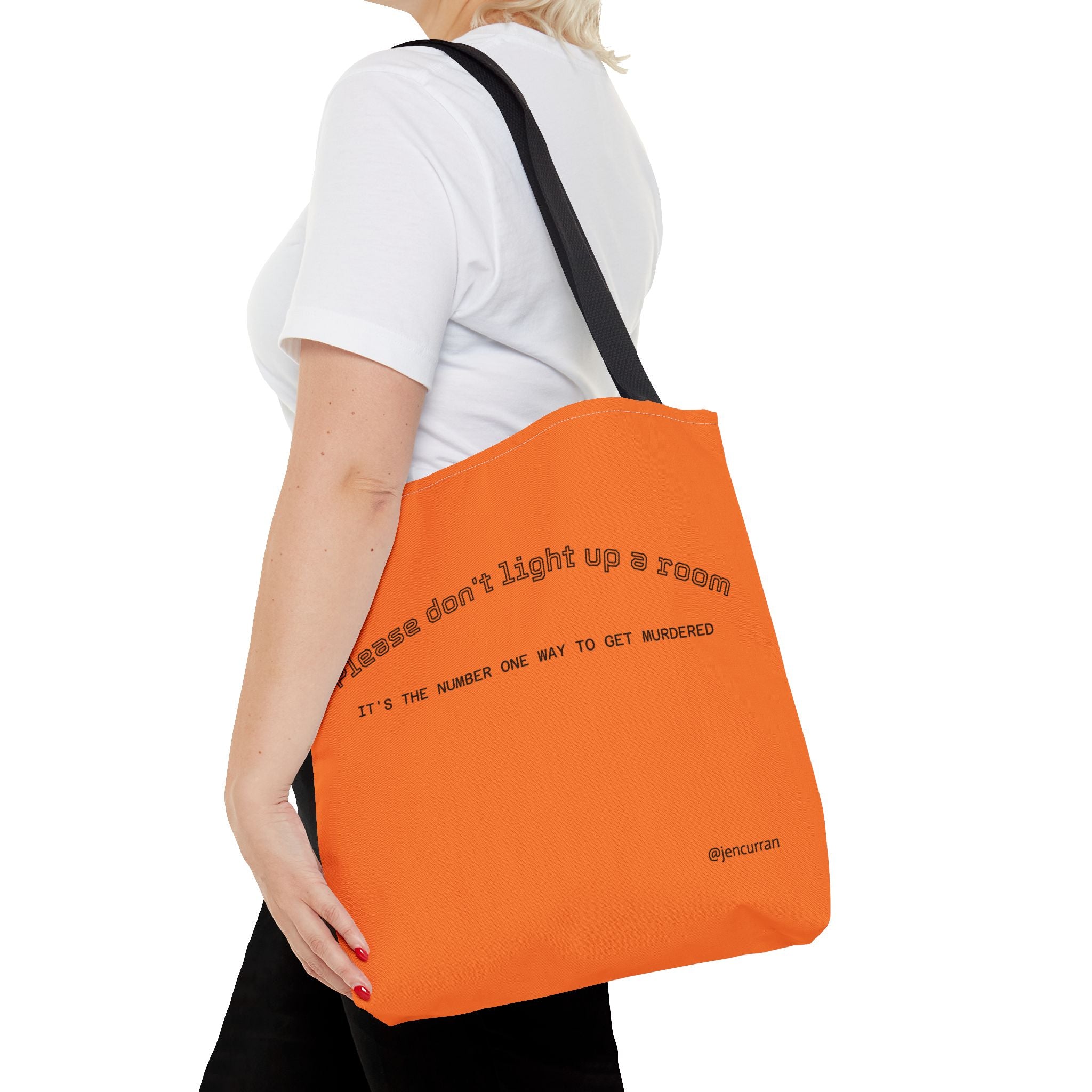 Stay Alive Tote - Orange