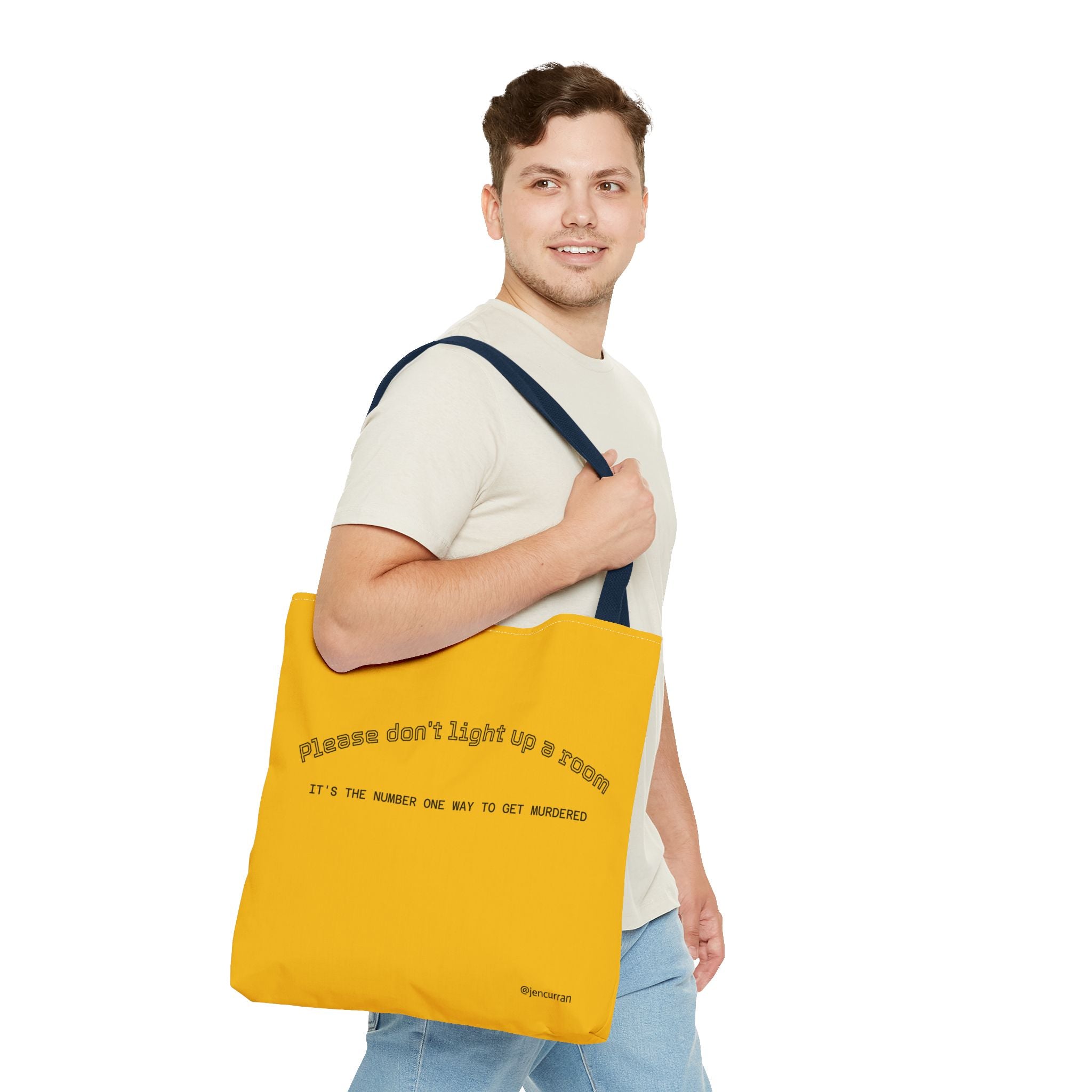 Stay Alive Tote - Yellow