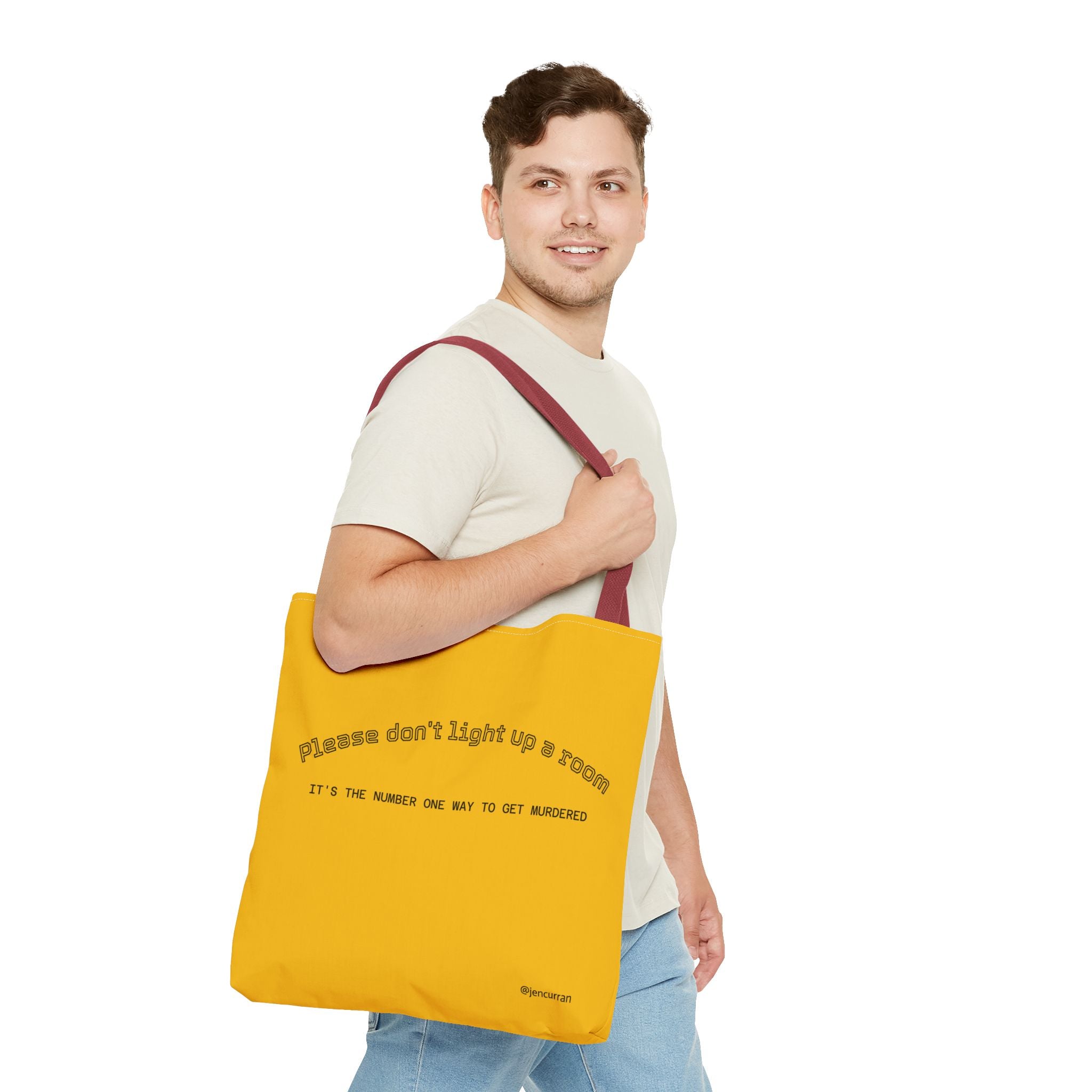Stay Alive Tote - Yellow