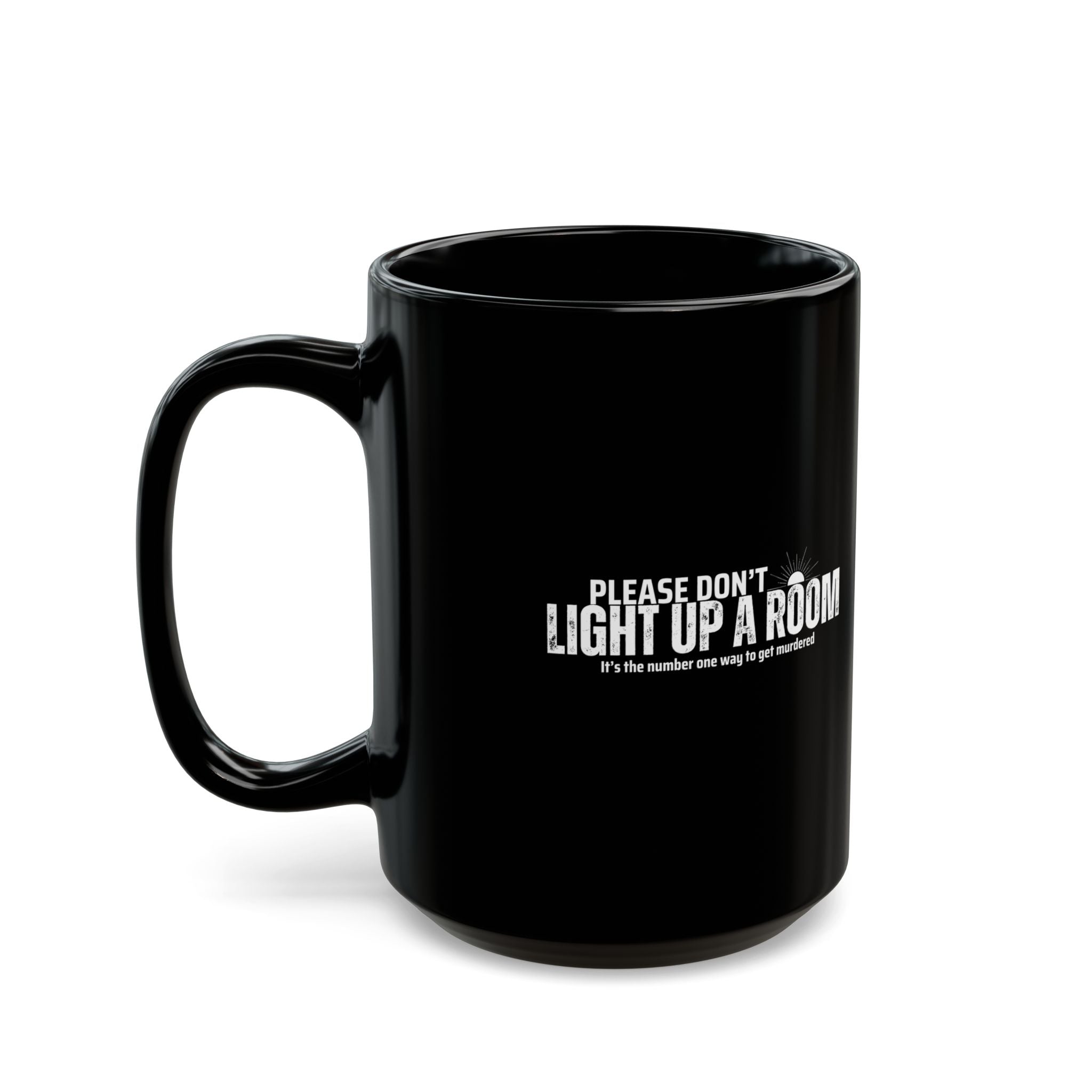 Stay Alive - Black Ceramic Mug (11oz, 15oz)