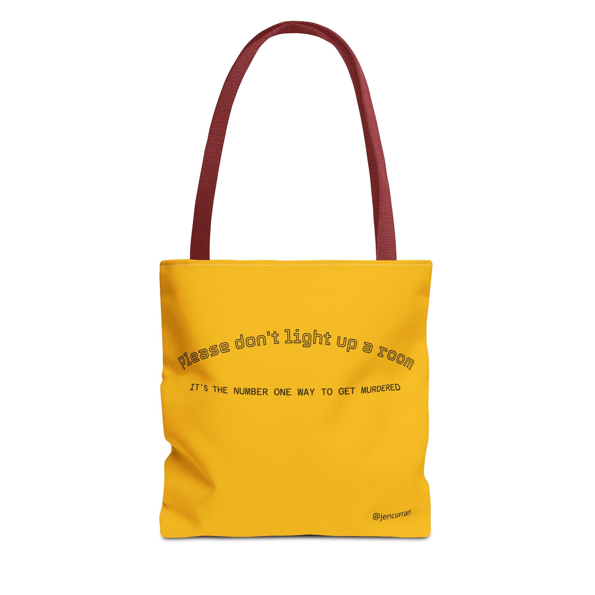 Stay Alive Tote - Yellow