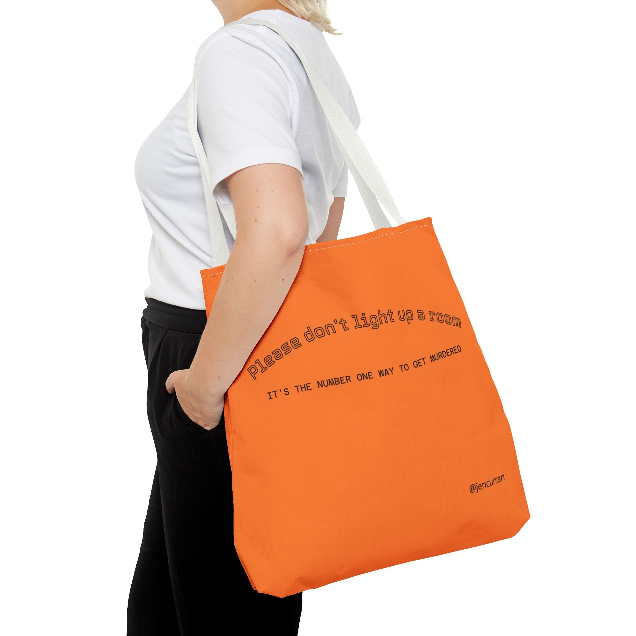 Stay Alive Tote - Orange