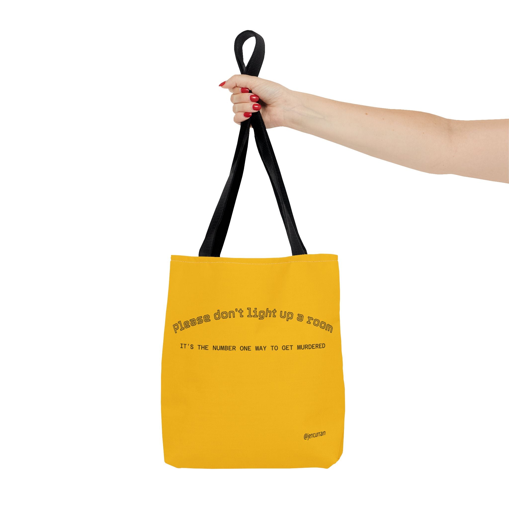 Stay Alive Tote - Yellow