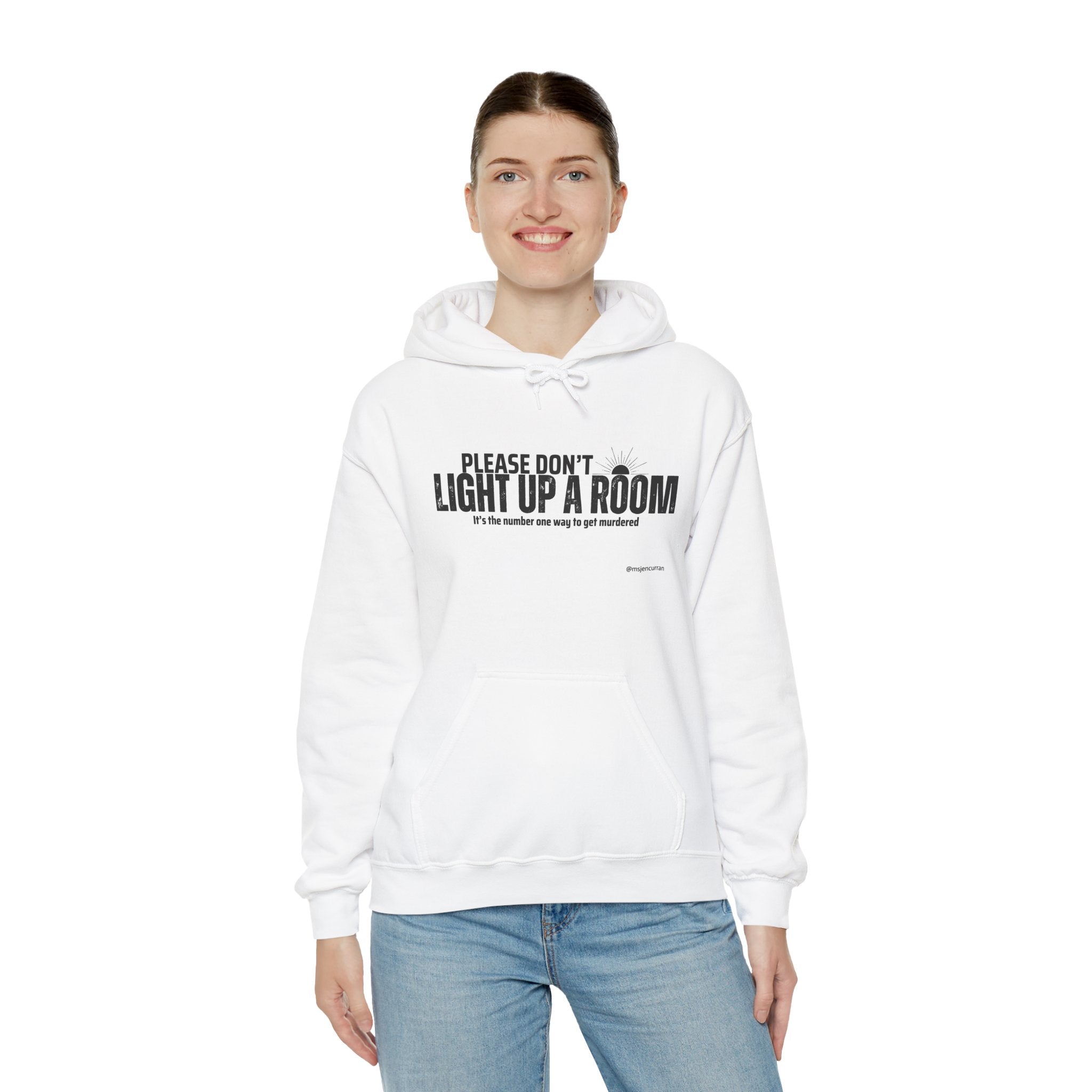 Stay Alive Hoodie - White