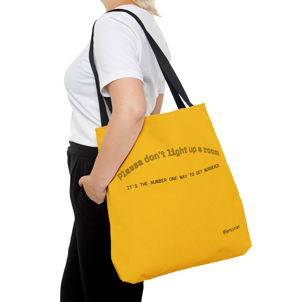 Stay Alive Tote - Yellow