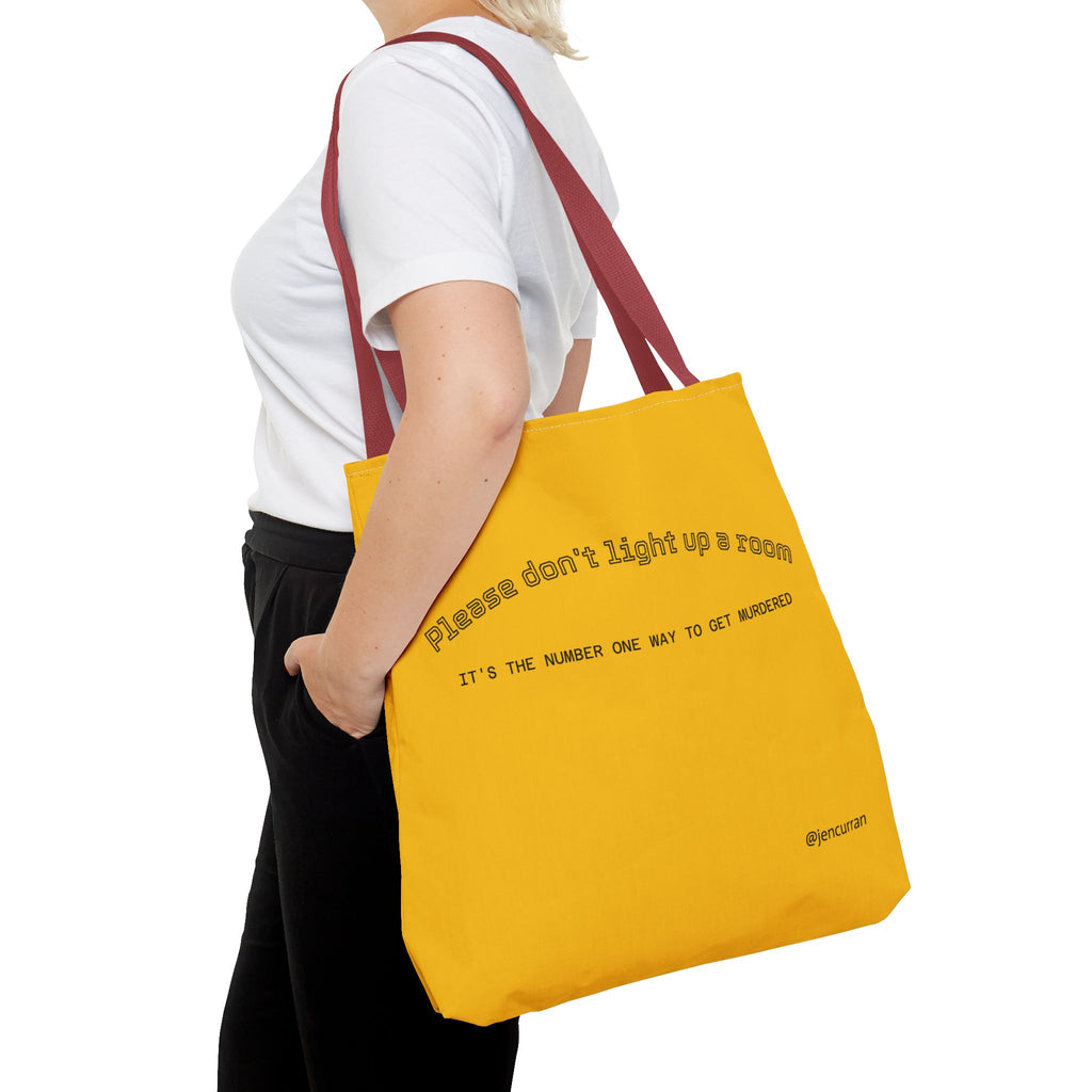 Stay Alive Tote - Yellow