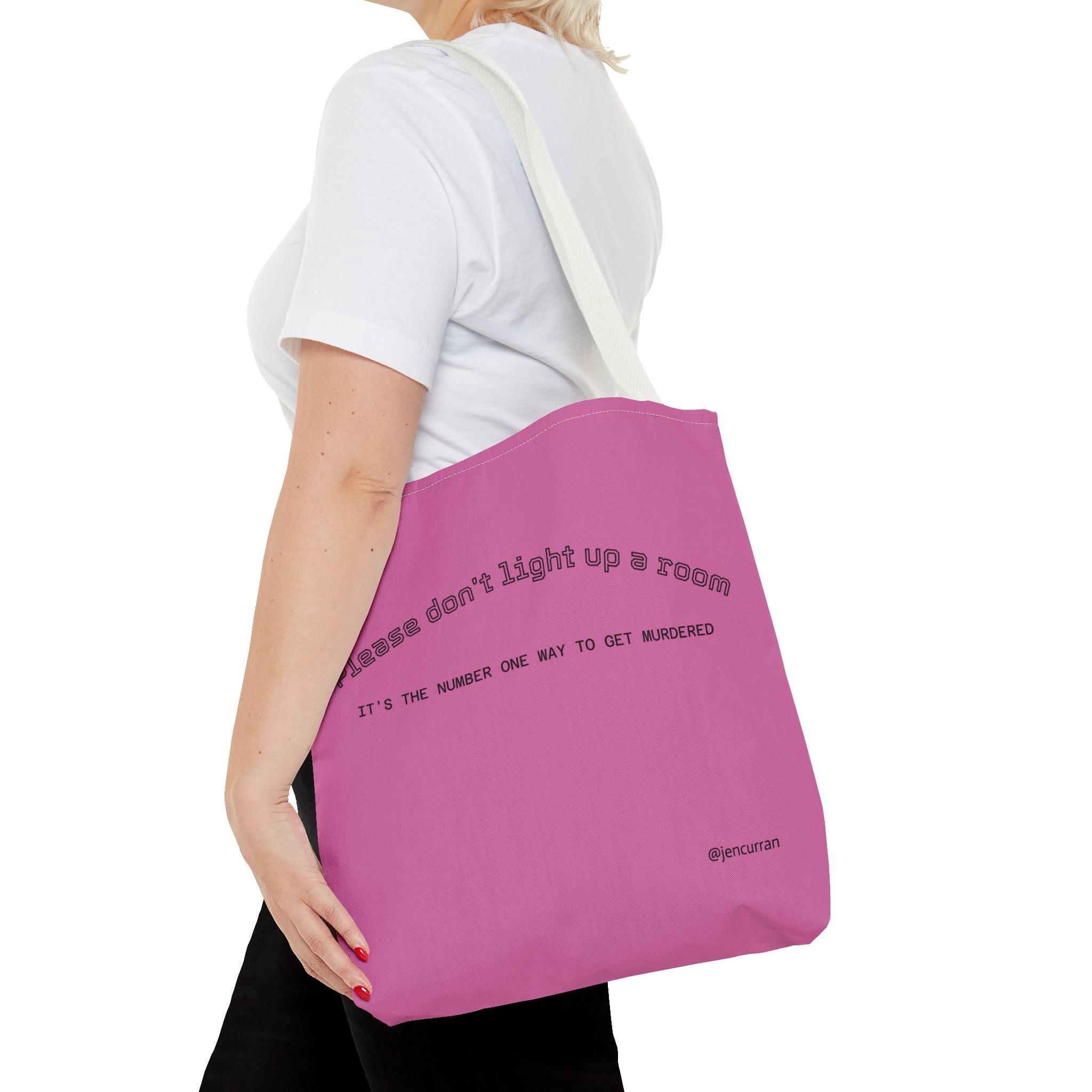 Stay Alive Tote - Pink